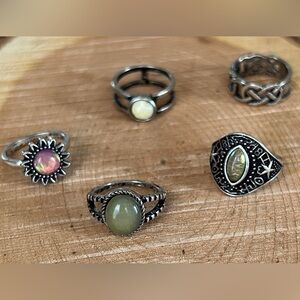 Bohemian Pinky Ring set-